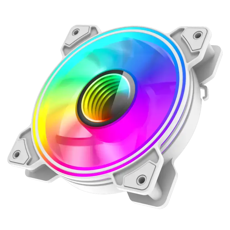 Вентилятор GameMax DUAL RING INFINITY White Photo 6