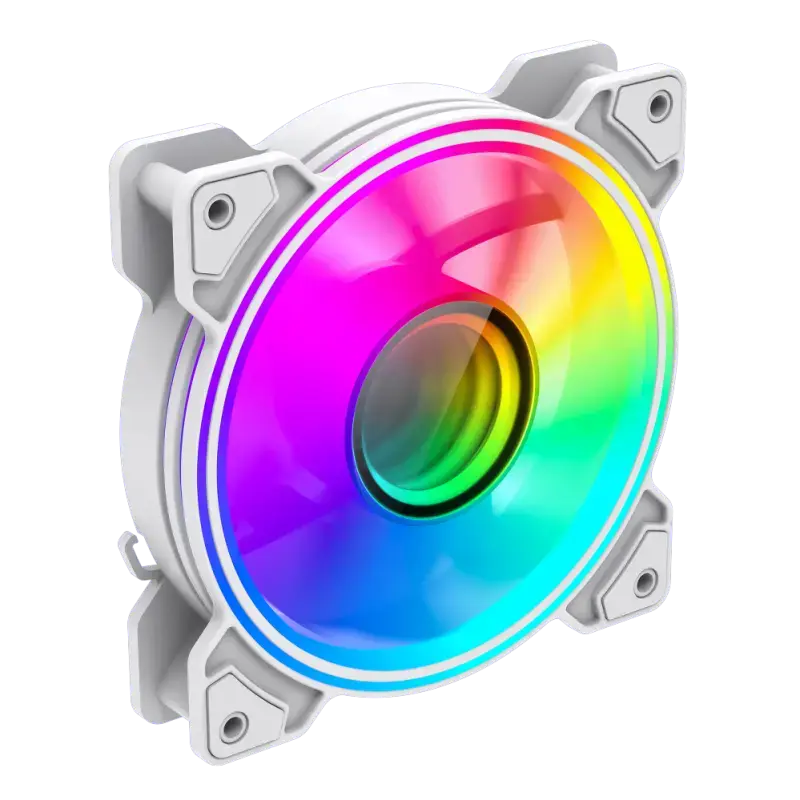 Вентилятор GameMax DUAL RING INFINITY White Photo 8