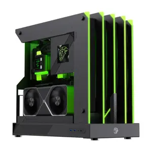 PC Full Tower case GameMax BLADE CONCEPT — White, ATX, supports 2×3.5" + 2×2.5", bottom PSU