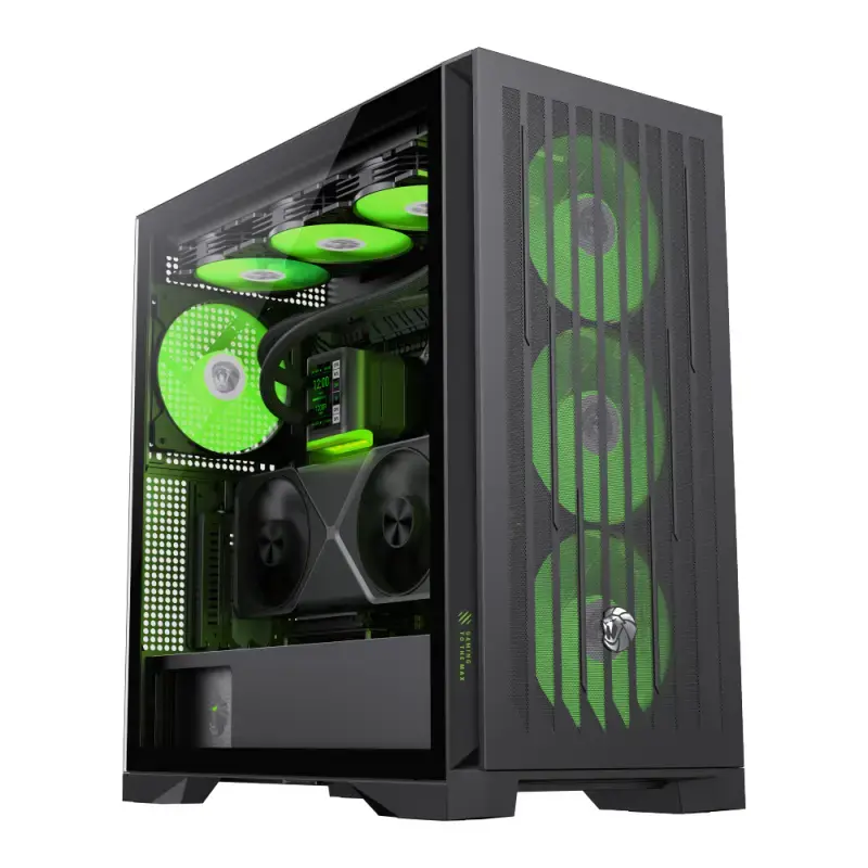 GameMax Leader 2 BK Full Tower PC Case Photo 2
