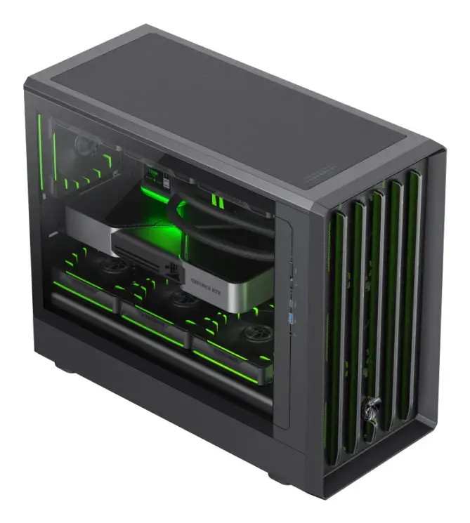 GameMax CLAW 360 BK Micro Tower корпус Photo 6