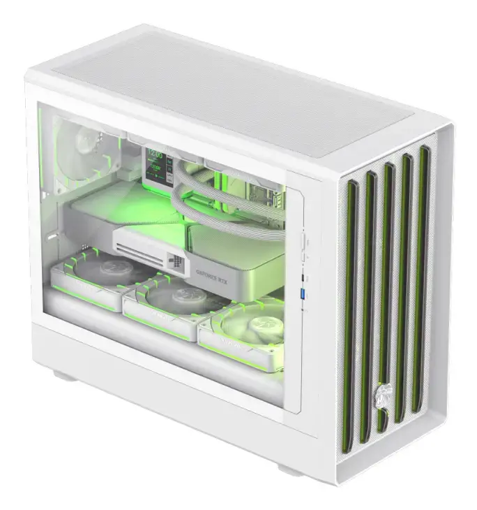 Корпус GameMax CLAW 360 WH Micro Tower Photo 4