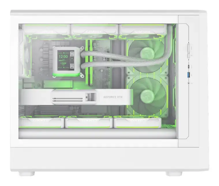 Корпус GameMax CLAW 360 WH Micro Tower Photo 5