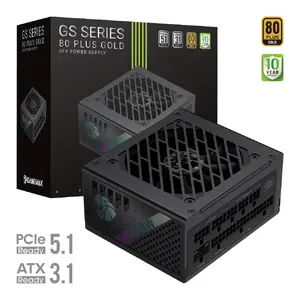 Блок питания GameMax GS 650G — 650 Вт, 80 PLUS Gold, ATX, гарантия 60 мес