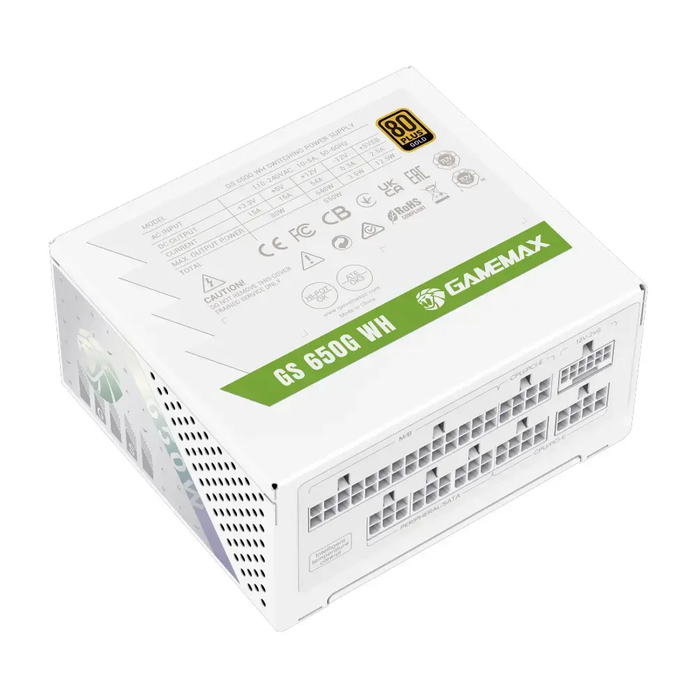 GameMax GS 650G WH 650 Вт 80 PLUS Gold Photo 6