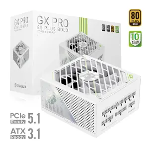 Блок питания GameMax GX PRO 1050G WH — 1050 Вт, 80 PLUS Gold, ATX