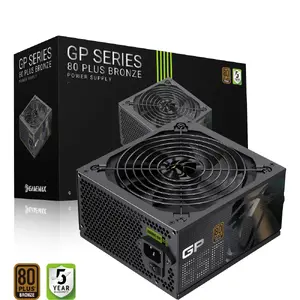 Barošanas bloks GameMax GP 650B — 650 W, 80 PLUS Bronze, ATX, 60 mēnešu garantija