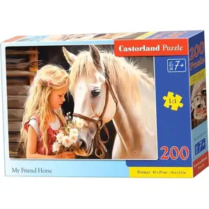Пазл Castorland 200 элементов — My Friend Horse (Castorland, модель 632384)