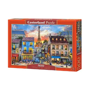 Castorland Streets of Paris — пазл 500 деталей Photo 1
