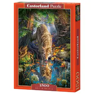 Пазл Castorland Wolf in the Wild — 1500 элементов, 250×350 мм, 9+