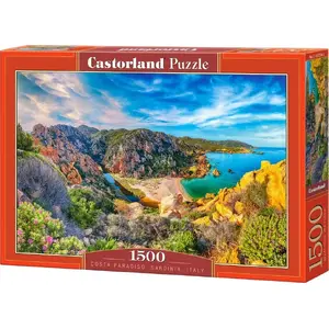 Puzzle Case4life Costa Paradiso Sardinia, Italy — 1500 detaļas