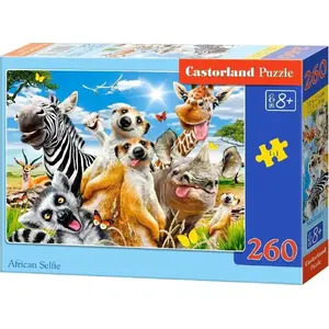 Jigsaw Puzzle Castorland CASTOR 260 pieces — African Selfie motif