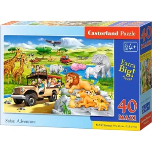 Пазл Castorland 40 больших деталей — Safari Adventure (Castorland)