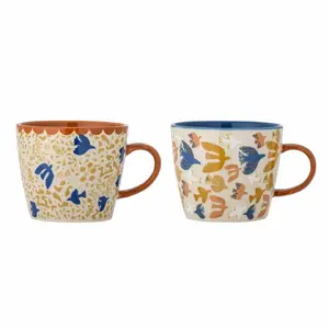 Cup set Bloomingville Anniversary Universal — 0.3 L, 2 pcs, H 80 mm, Ø 95 mm