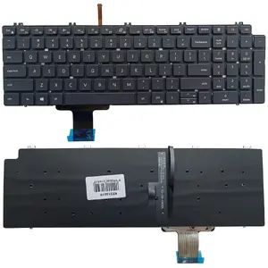 Laptop keyboard Dell for Precision 7550/7560/7750/7760 with backlight, US layout