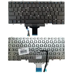 Keyboard for Dell Latitude E3340 E5450 E7450 with TrackPoint, US layout, replacement (MPN KB316557)