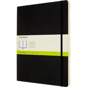 Блокнот Moleskine Classic XXL (21,6×27,9 см) гладкая бумага, мягкая обложка, 192 страницы, чёрный
