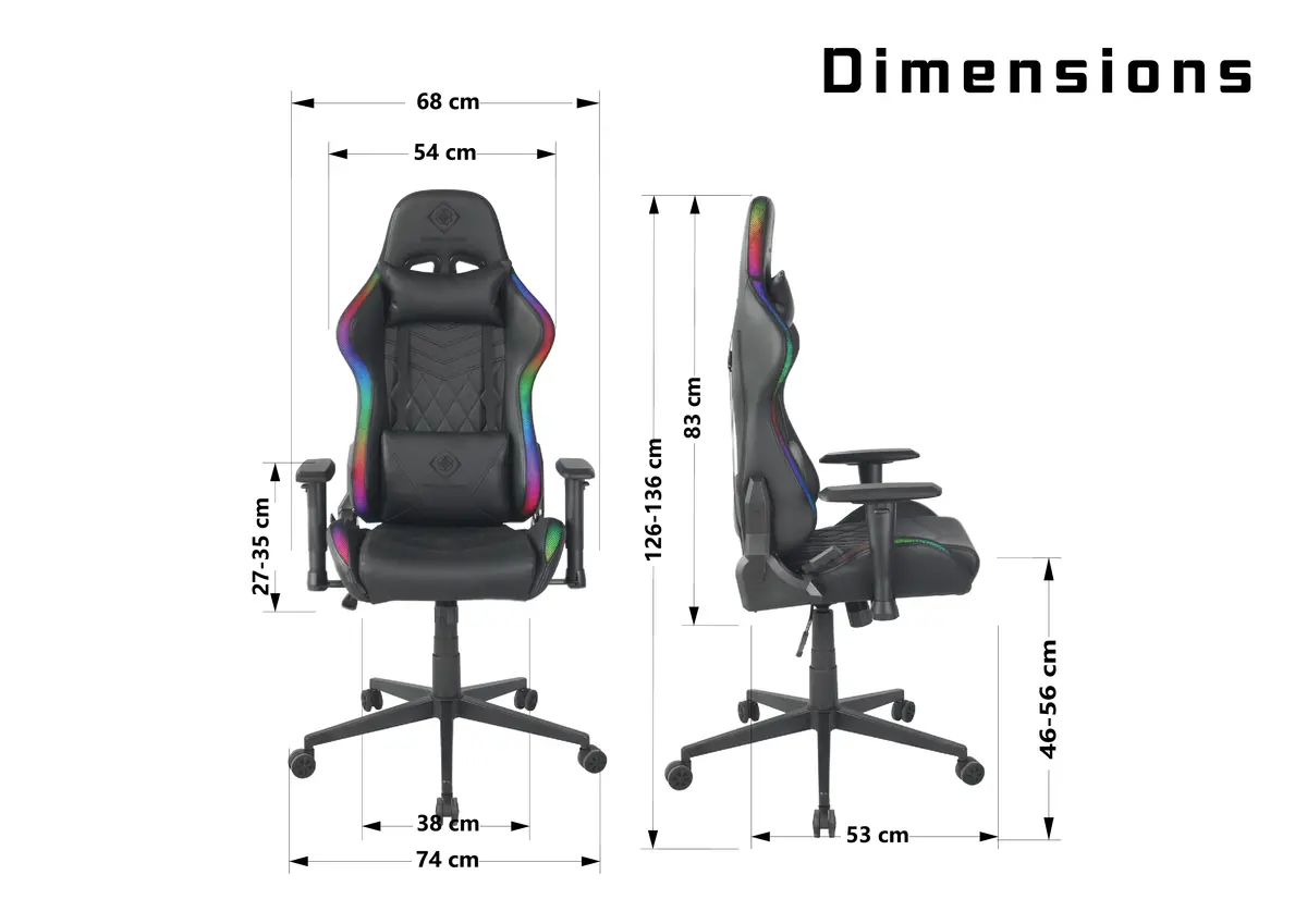 Deltaco Gaming GAM-080 Universal Gaming Chair Photo 10