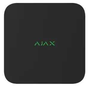Continental Ajax DC 8 ch Black 8-channel 4K (3840×2160) NVR, 25/30fps, SATA HDD up to 16 TB, 100 Mbit/s, IP20
