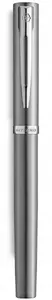 Fountain Pen WATERMAN IMPRESSION Stainless Steel CT M Blue — medium nib, gift box