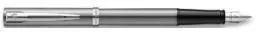 Fountain pen WATERMAN IMPRESSION Stainless Steel GT F Blue in gift box