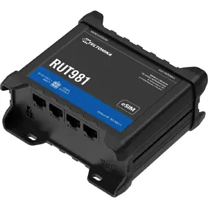 Router TELTONIKA RUT981 CAT4 LTE Dual SIM eSIM 4x Ethernet Wi‑Fi Global