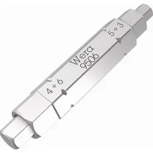 Screwdriver Bit Wera BIT 4W1 9506 SB, Phillips sizes 3, 4, 5, 6 × 37 mm, 1 piece