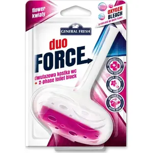 Подвесной блок для унитаза General Fresh DUO FORCE 40 г, цветочный аромат