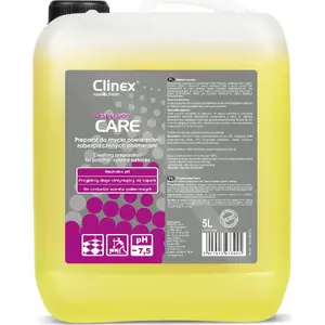 Grīdas tīrīšanas līdzeklis Clinex Dispersion CARE 5L — ikdienas mazgāšanai cietām ūdensizturīgām grīdām