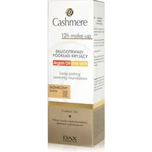 Liquid foundation DAX Cashmere 12h, shade 02 Słoneczny, 30 ml