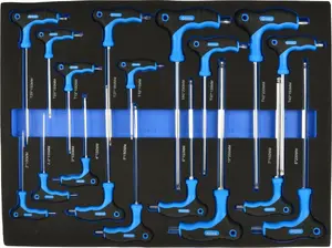 Screwdriver Bit Set GEKO G10833E — Torx (T) 18-piece