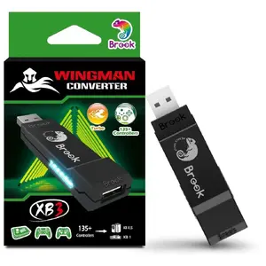 USB kontroliera adapters StarTech Brook Gaming Wingman XB3 — savietojamībai ar konsolēm un datoriem
