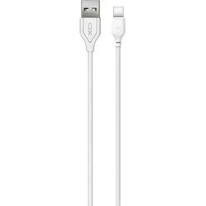 USB-A uz USB-C kabelis XO GSM108313 2 m balts