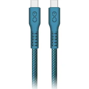 USB-C to USB-C Cable ORNO CABEXCIMMOUCUC0.9MIX — 0.9 m, Blue