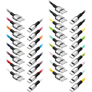 USB cable ORNO USB-A to USB-C 1.2 m multicolour