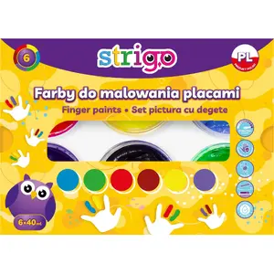 Pirkstu krāsas Strigo modelis 25127 — 6 krāsas