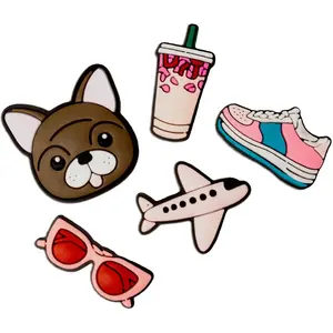 Наклейки 3D комплект 5 шт, krainaGSM, модель Sticker 3D Pink