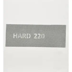 Abrasive Sanding Sheet EUbridge Siatka ścierna HARD 220 grit 105×280 mm, 5 pcs