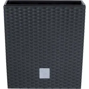 Flower pot Prosperplast Rato Low — compact outdoor planter by Prosperplast