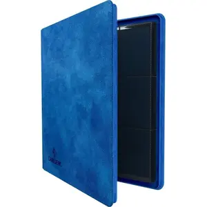 Card album Gamegenic Zip-Up Album 24-Pocket Blue – Gamegenic 24 card sleeves organizer