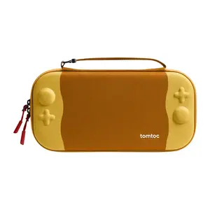Plāns aizsargvāciņš Tomtoc FancyCase-G05 priekš Nintendo Switch 2, dzeltens
