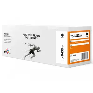 Toner cartridge TB TO-B433AN for OKI B433/B513 printers, black, compatible, new
