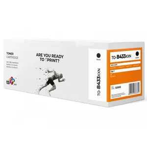 Toner cartridge TB TO-B433XXN for OKI B433 / B513 printers, black, 100% new