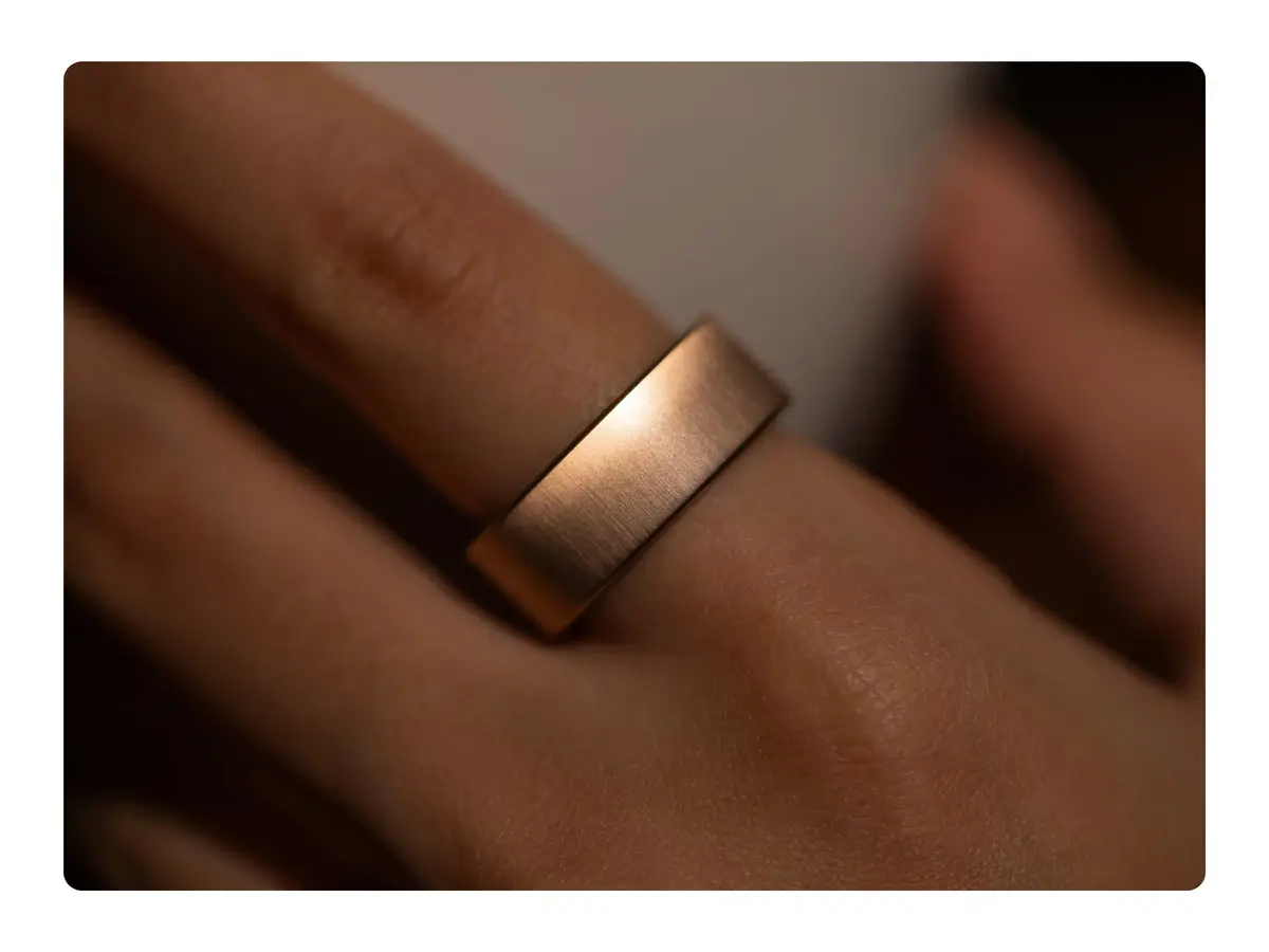 Ultrahuman Ring Air — розовое золото размер 10 Photo 6