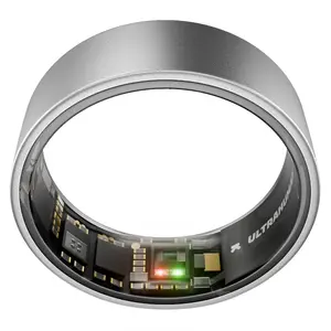 Smart ring Ultrahuman Ring AIR – sleep and fitness tracker, Titanium, Size 11, 6-day battery