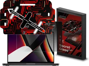 Privacy Screen Protector GrizzGlass SecretGlass Easy for Apple MacBook Pro 14" M5 2025