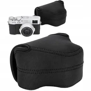 Aizsargmaciņš JJC priekš Fujifilm X100 sērijas (piemērots X100 VI/V/F/T/S, X-E5) — melns