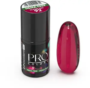 Гибридный лак для ногтей Cosmetics Zone EXCELLENT PRO Pro Colors 92 Glassy Red 7 г