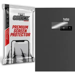 Hybrid glass screen protector GrizzGlass for BEKO RCNE560E40ZXBRN (model GRZ2729)