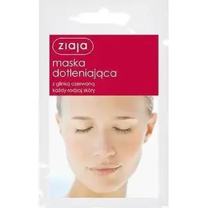 Face mask Ziaja model ZIAJA_Maska with red clay 7 ml — revitalizing oxygenating treatment for all skin types